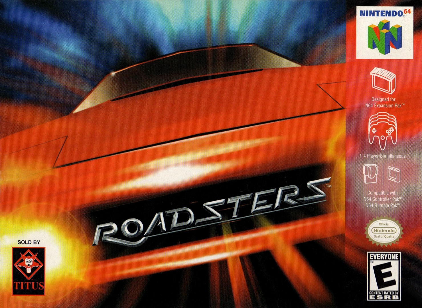 Roadsters (1999) cover art