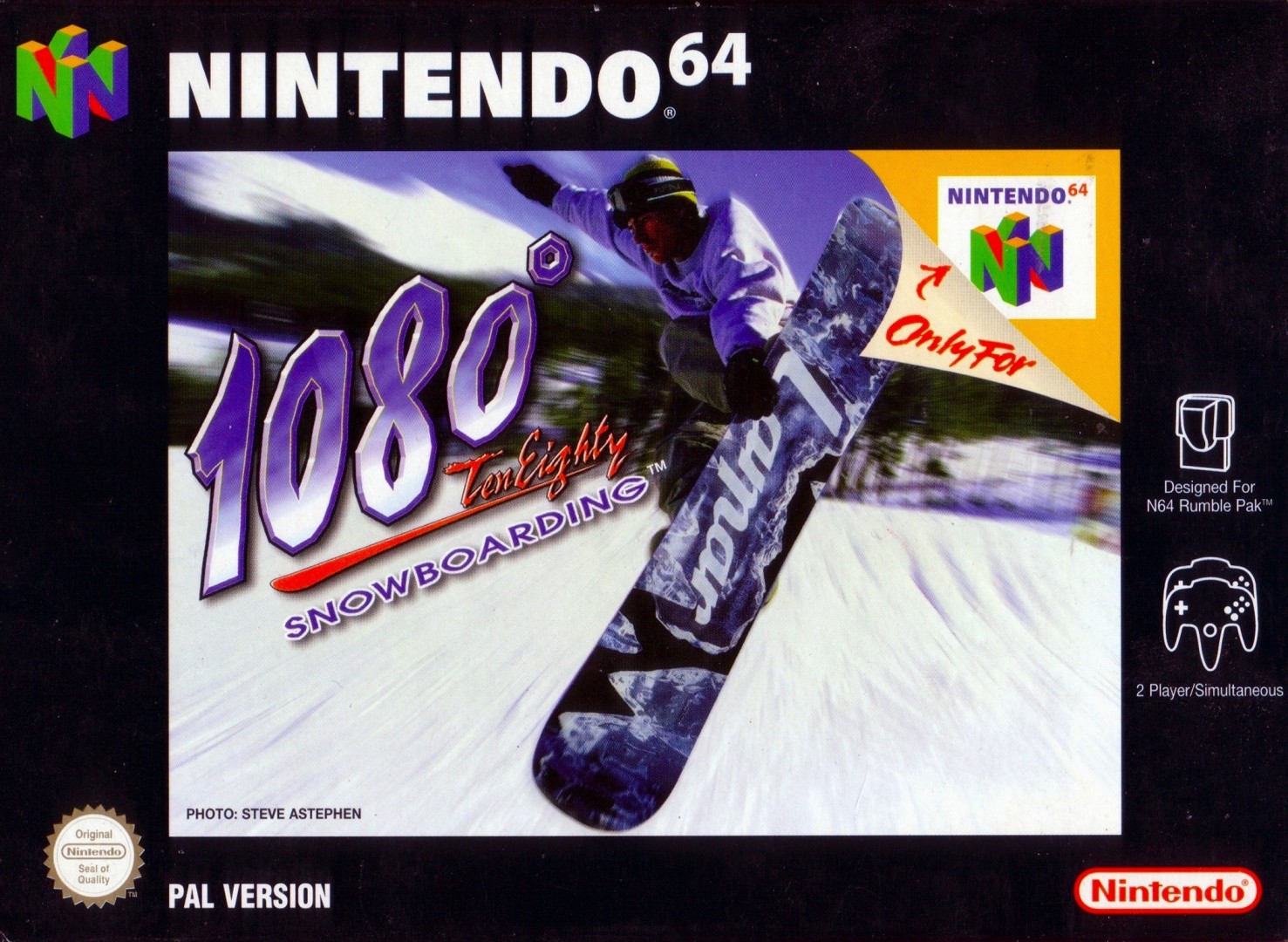 1080Â° Snowboarding (1998) cover art