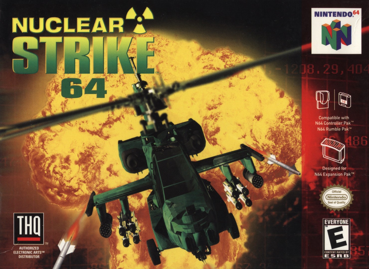 Nuclear Strike 64 (1999) cover art