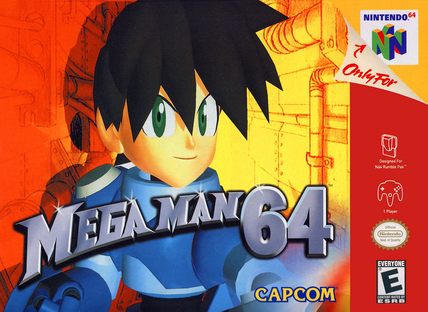 Mega Man 64 (2000) cover art