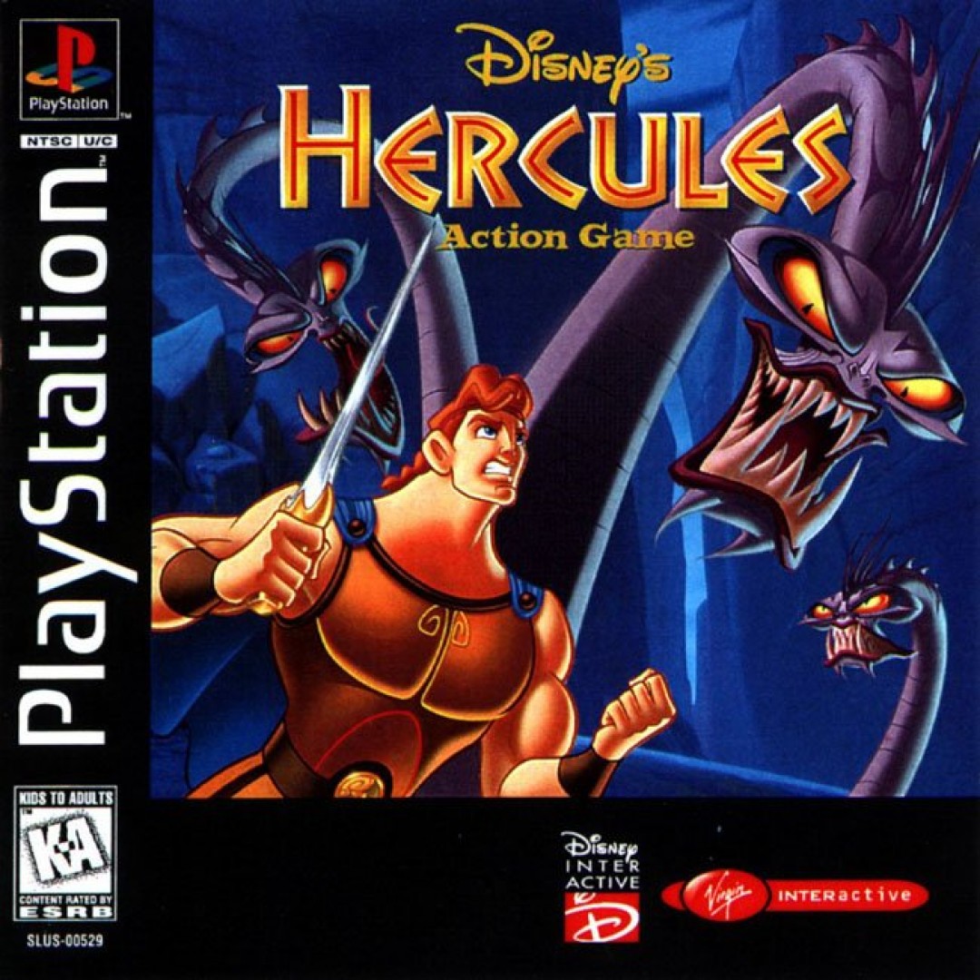 Disney's Hercules Action Game (1997) cover art