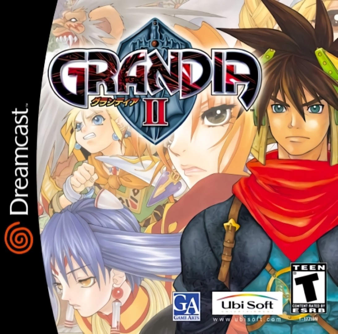 Grandia II (2000) cover art