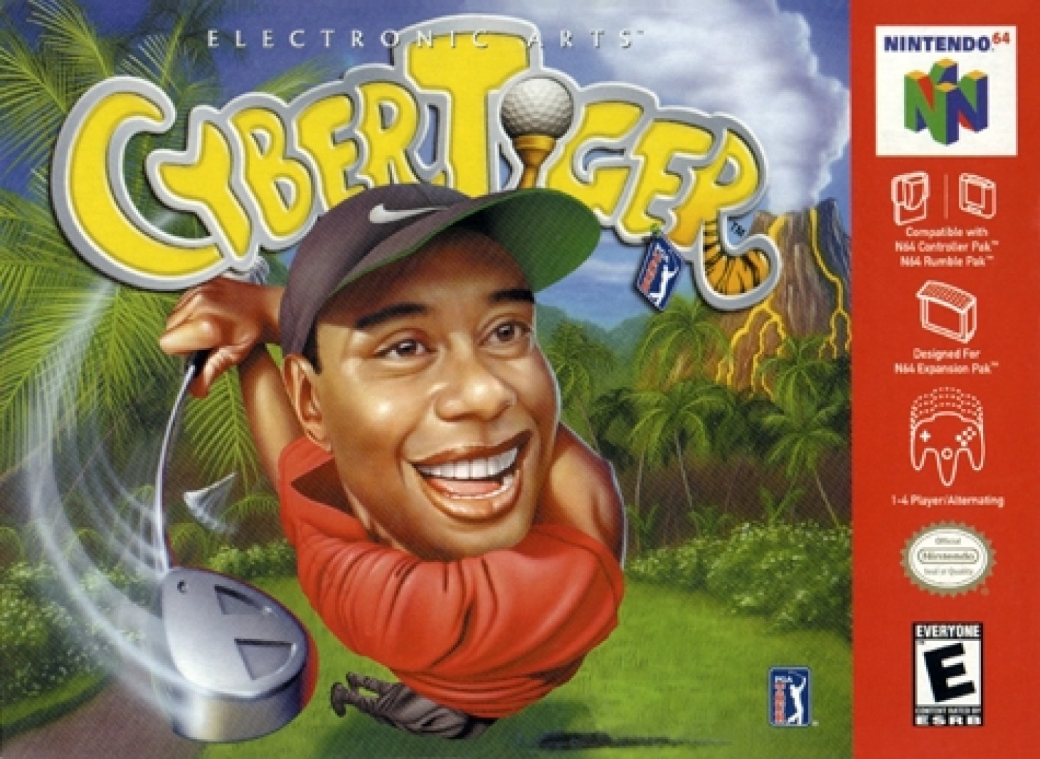 CyberTiger (2000) cover art