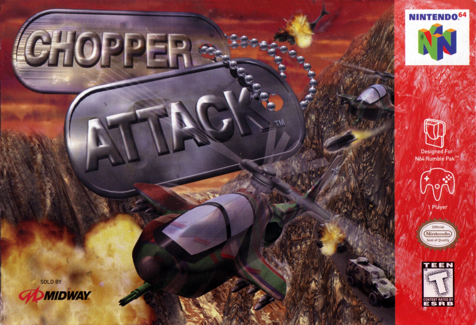 Chopper Attack (1998) cover art