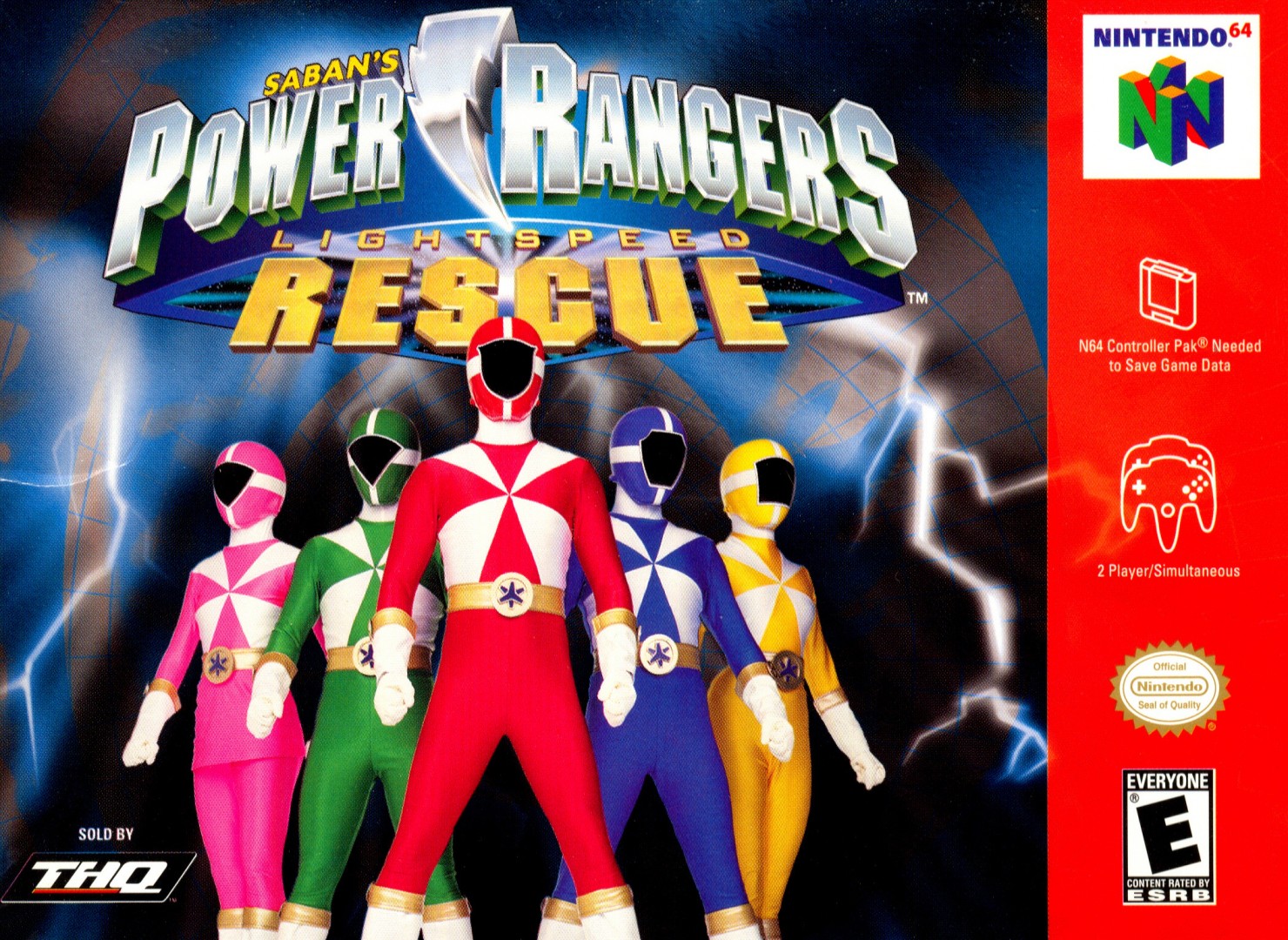 Saban's Power Rangers: Lightspeed Rescue (2000) cover art
