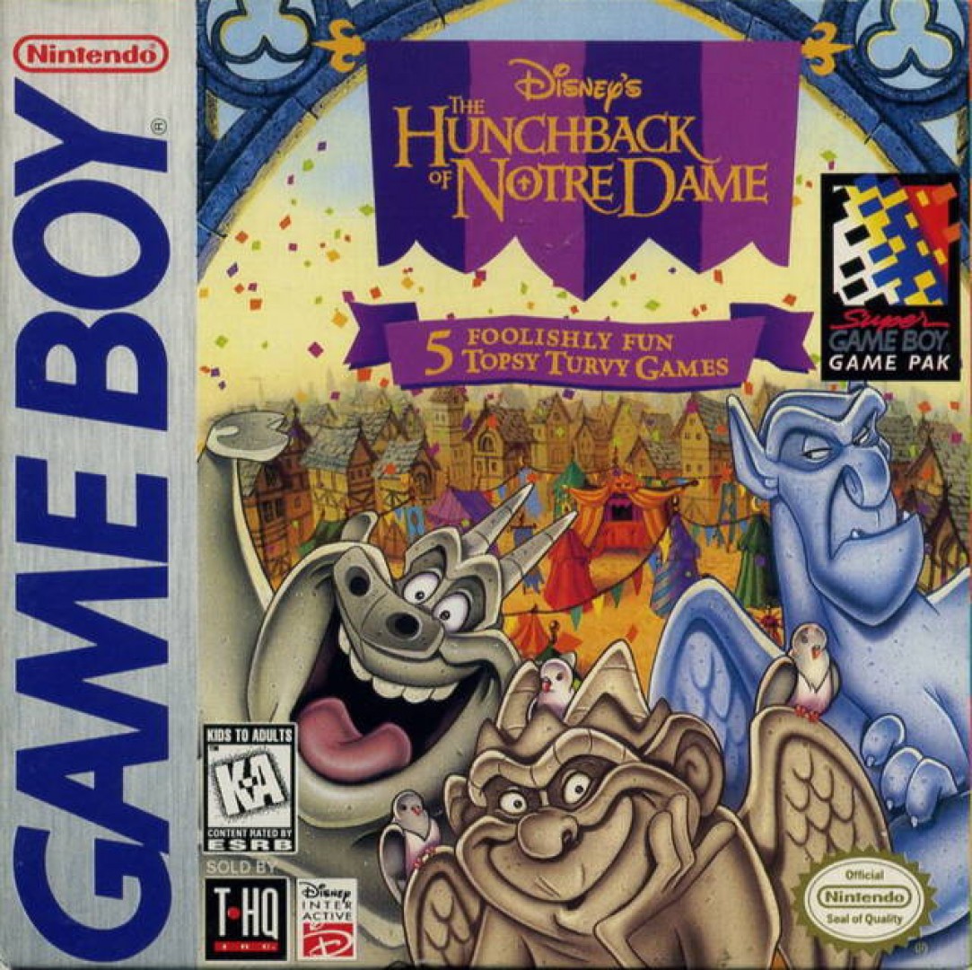 Disney's The Hunchback of Notre Dame (1997) cover art