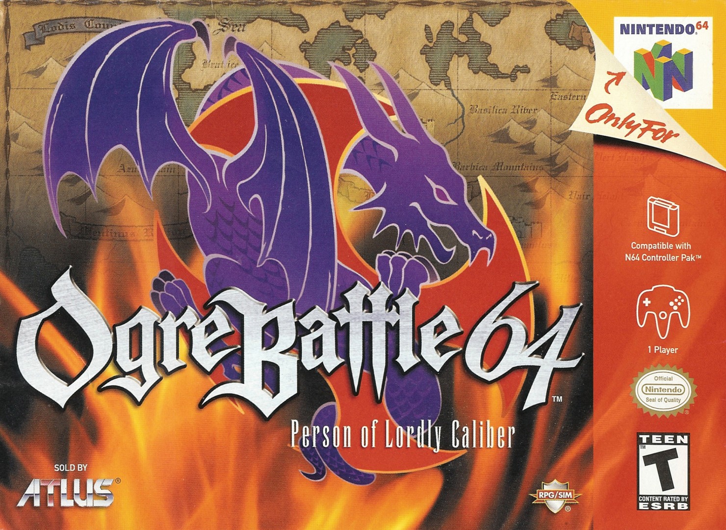 Ogre Battle 64: Person of Lordly Caliber (2000) cover art
