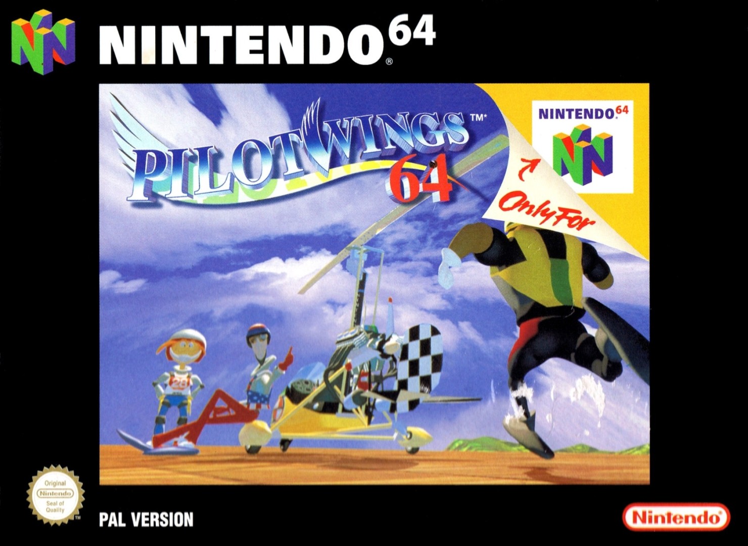 Pilotwings 64 (1997) cover art