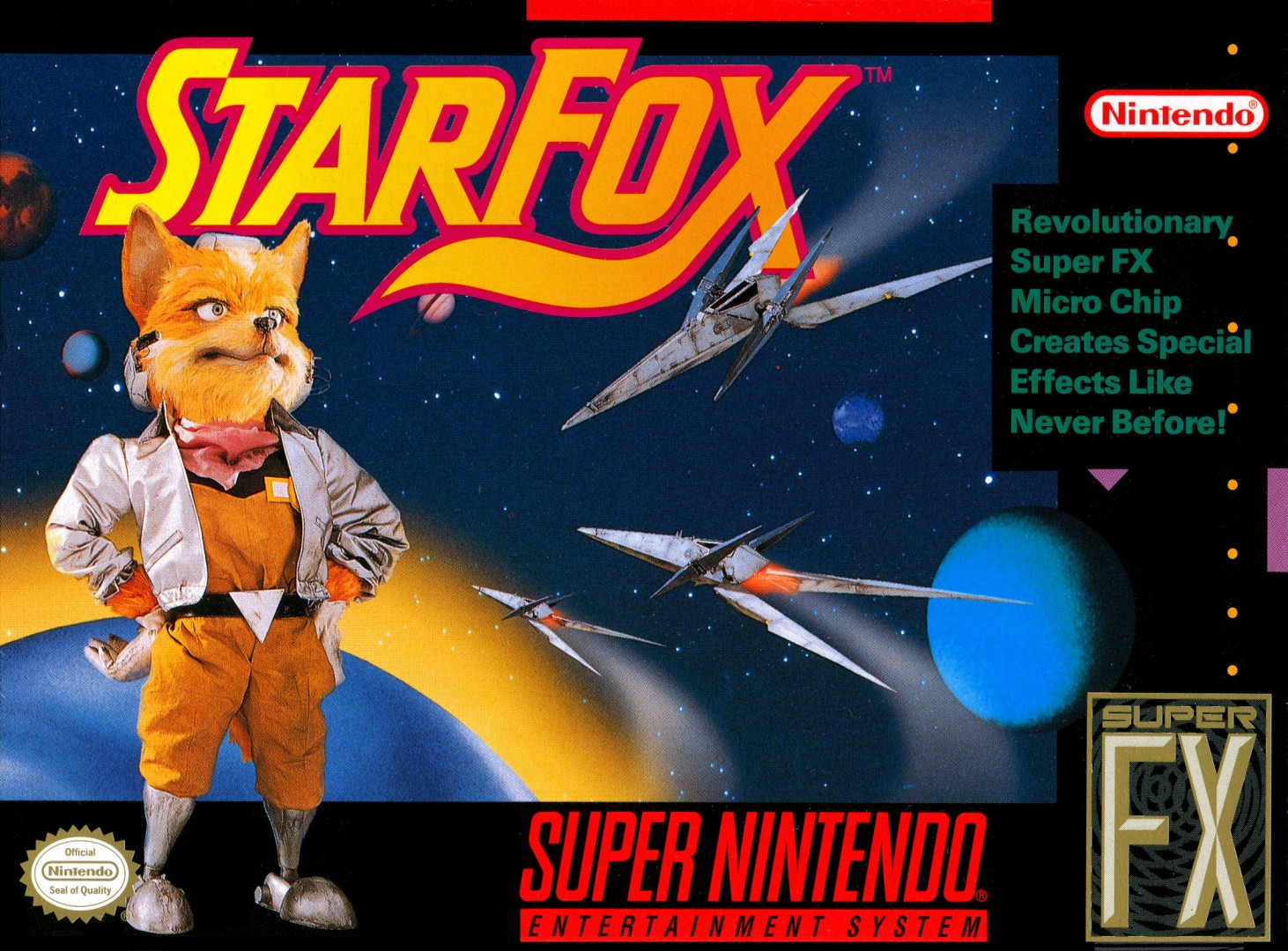 Star Fox (1993) cover art