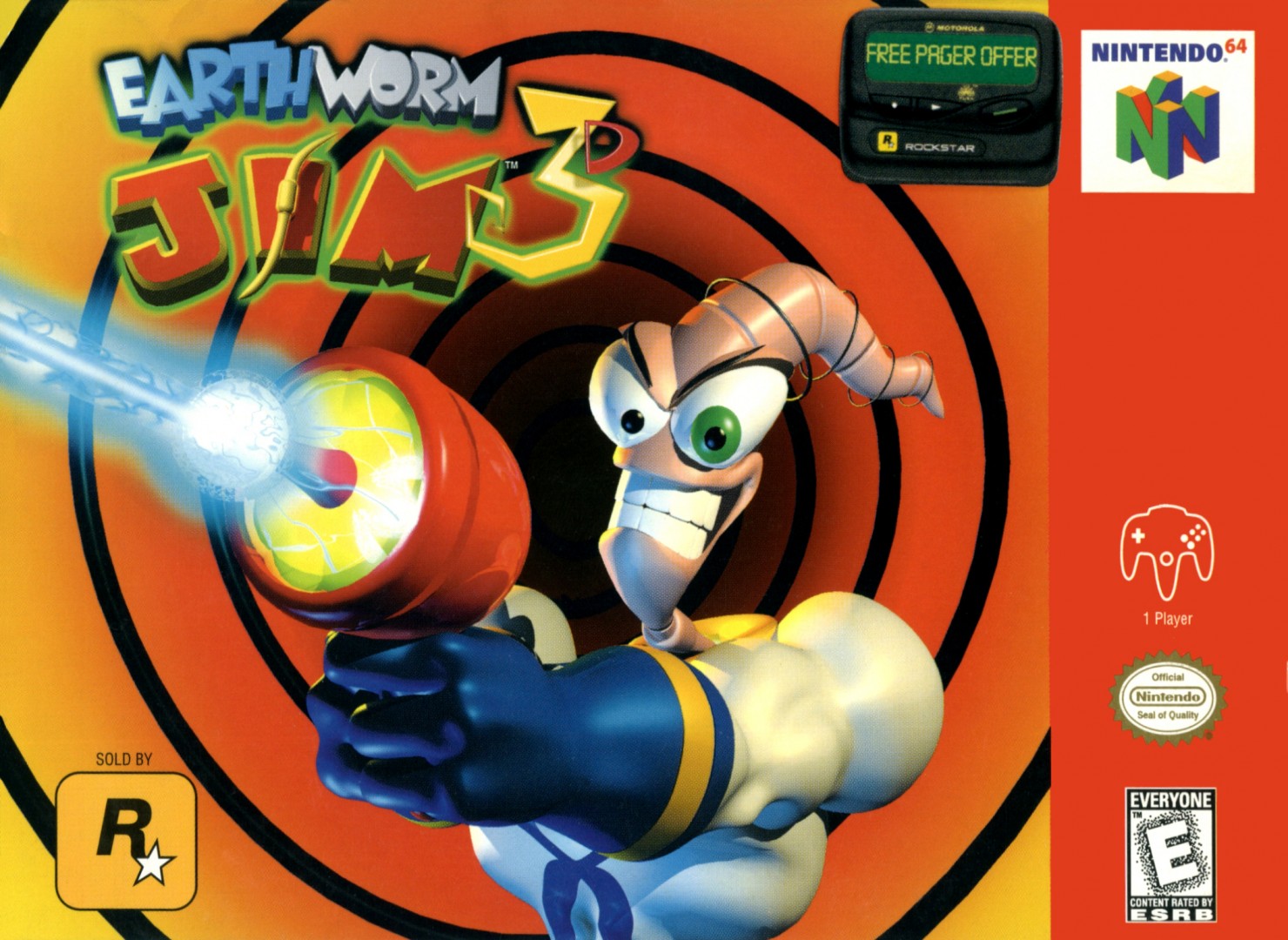 Earthworm Jim 3D (1999) poster
