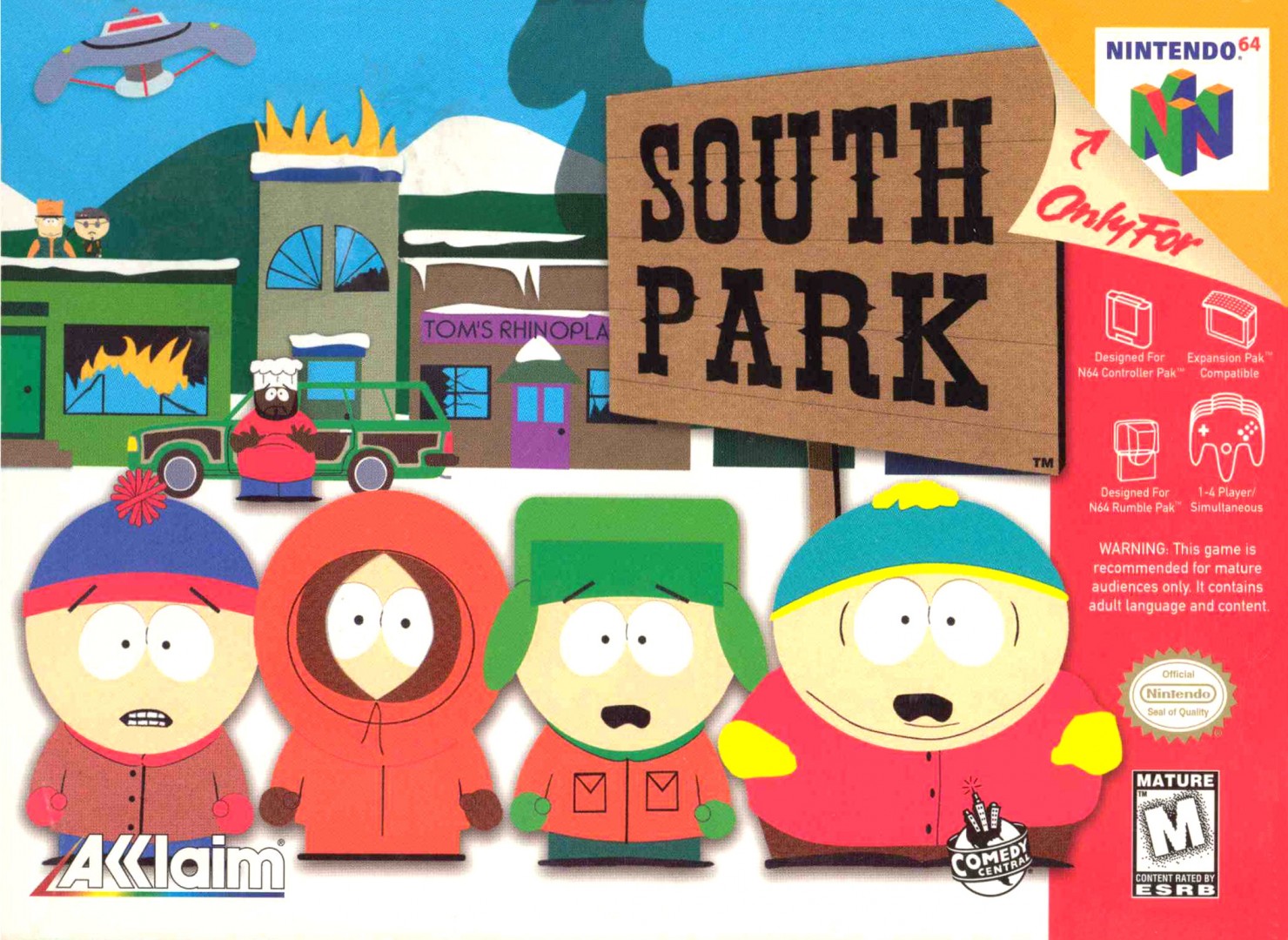 South Park (1998) cover art