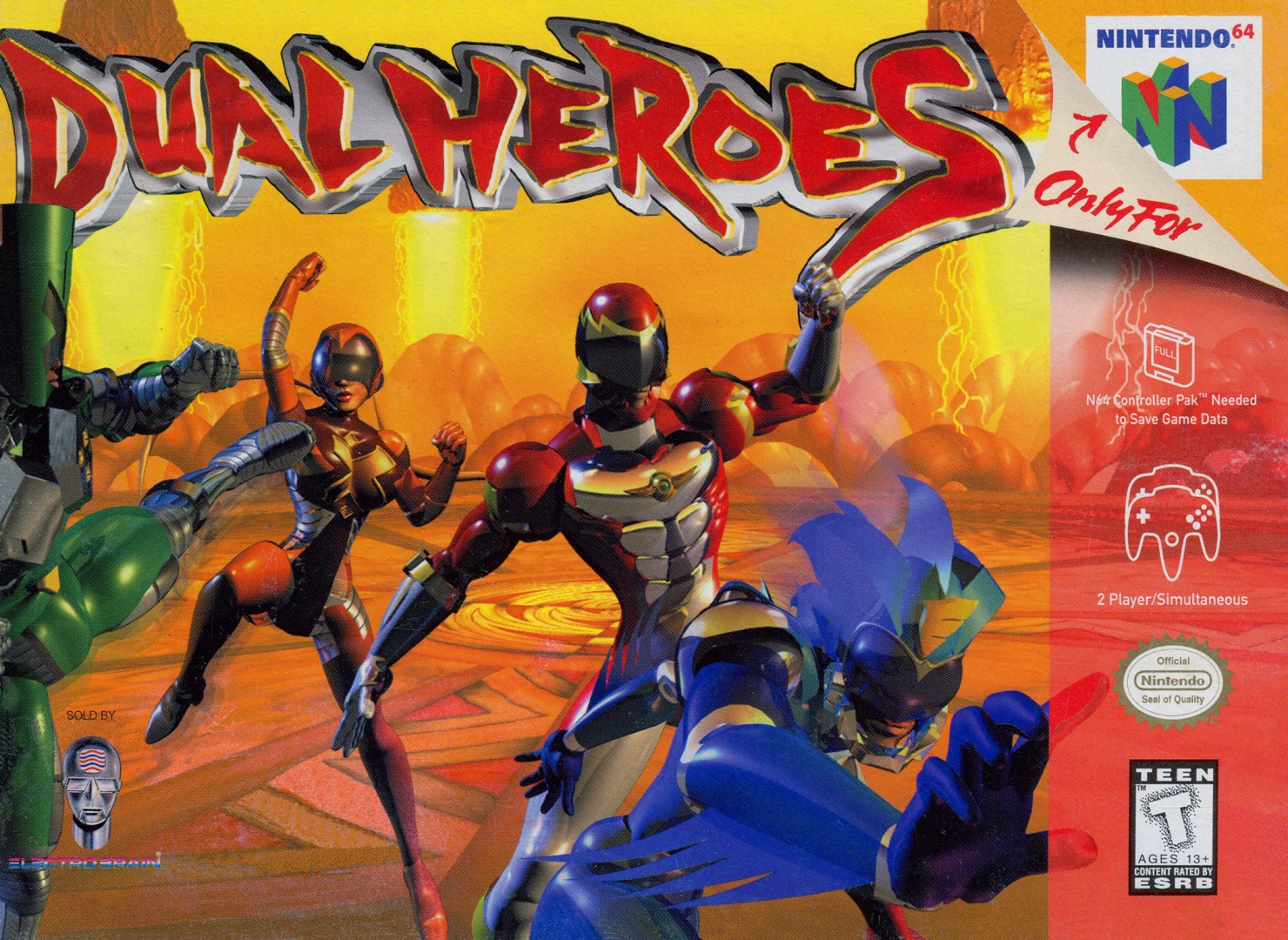Dual Heroes (1998) cover art