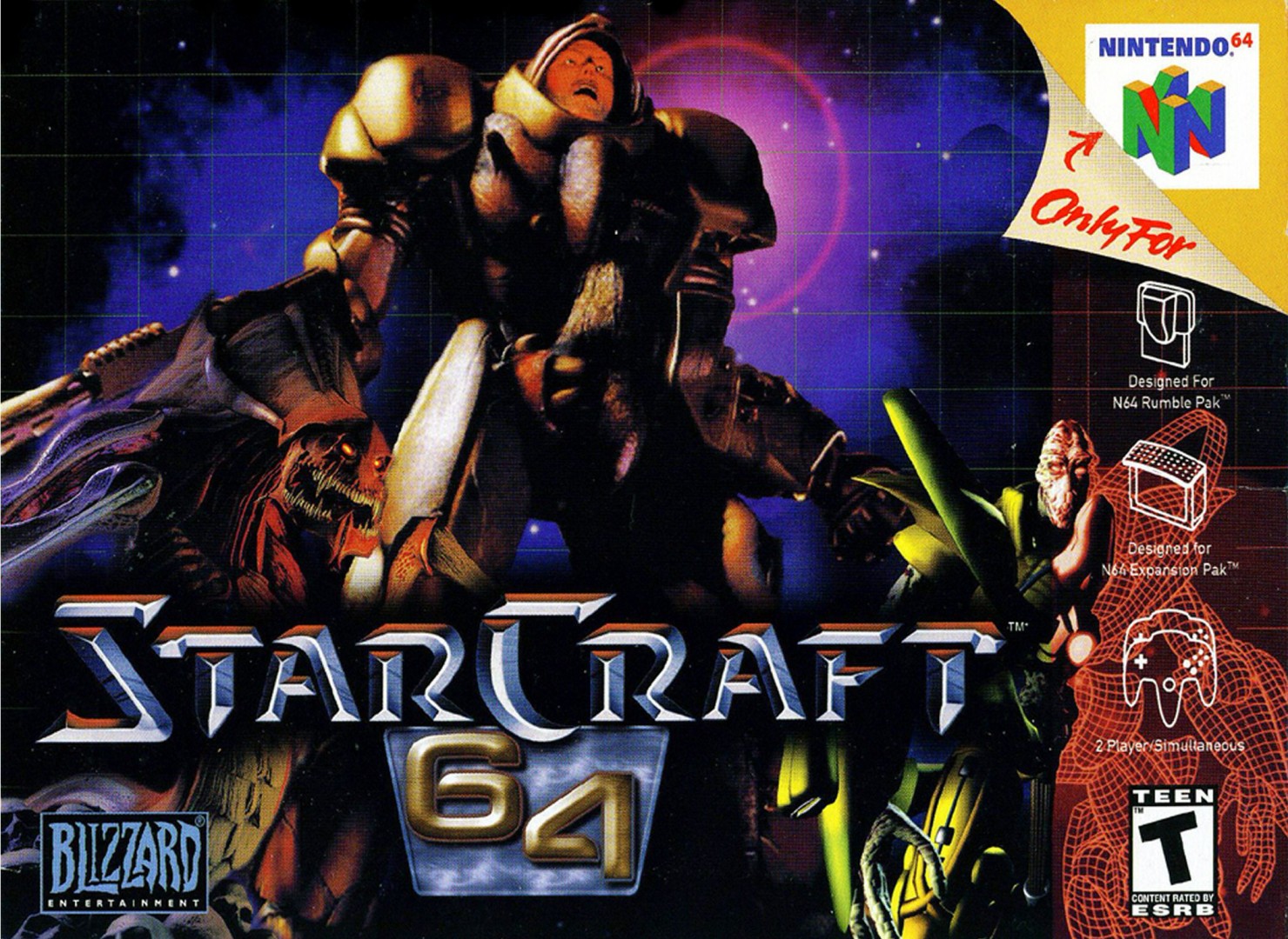 StarCraft 64 (2000) cover art