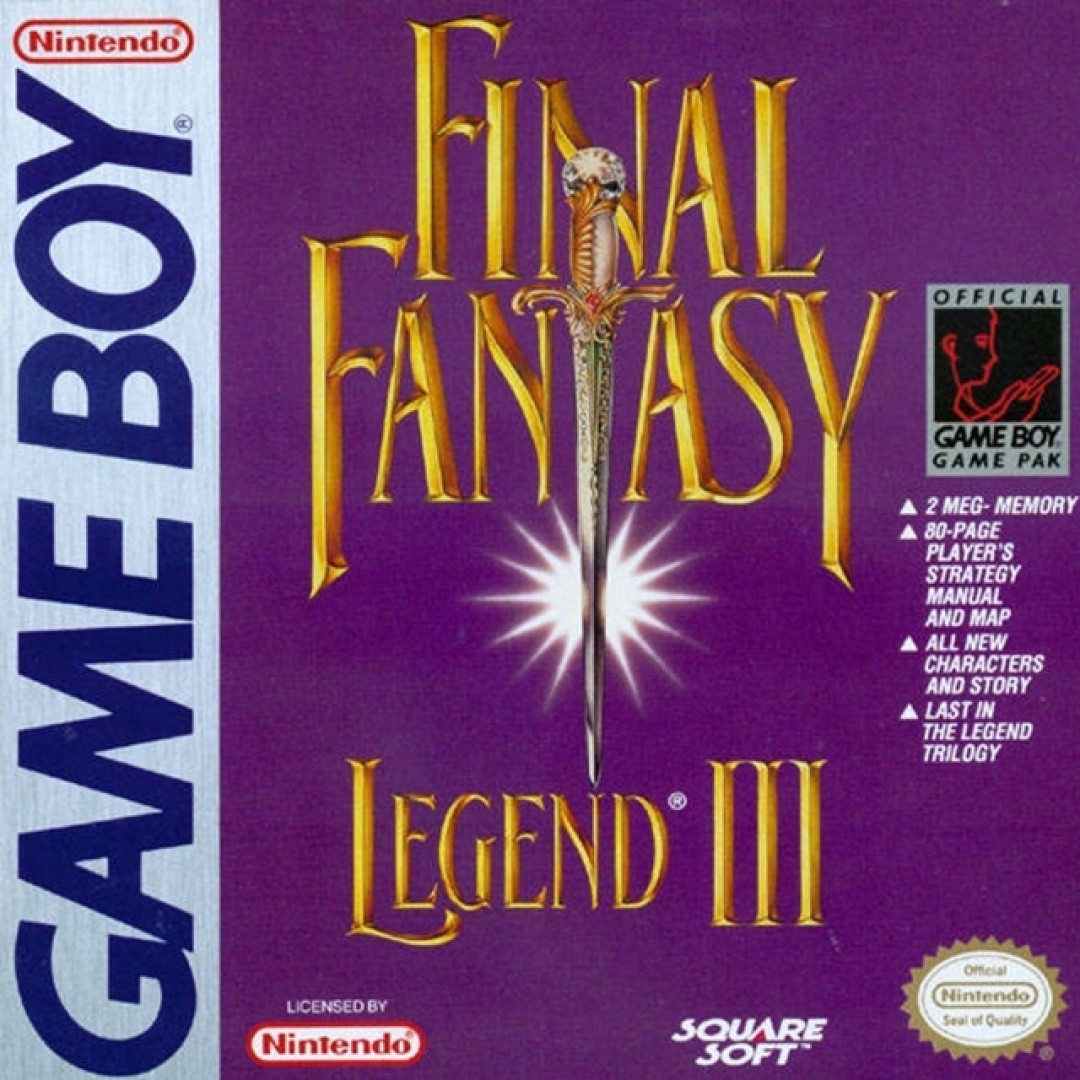 Final Fantasy Legend III (1993) cover art