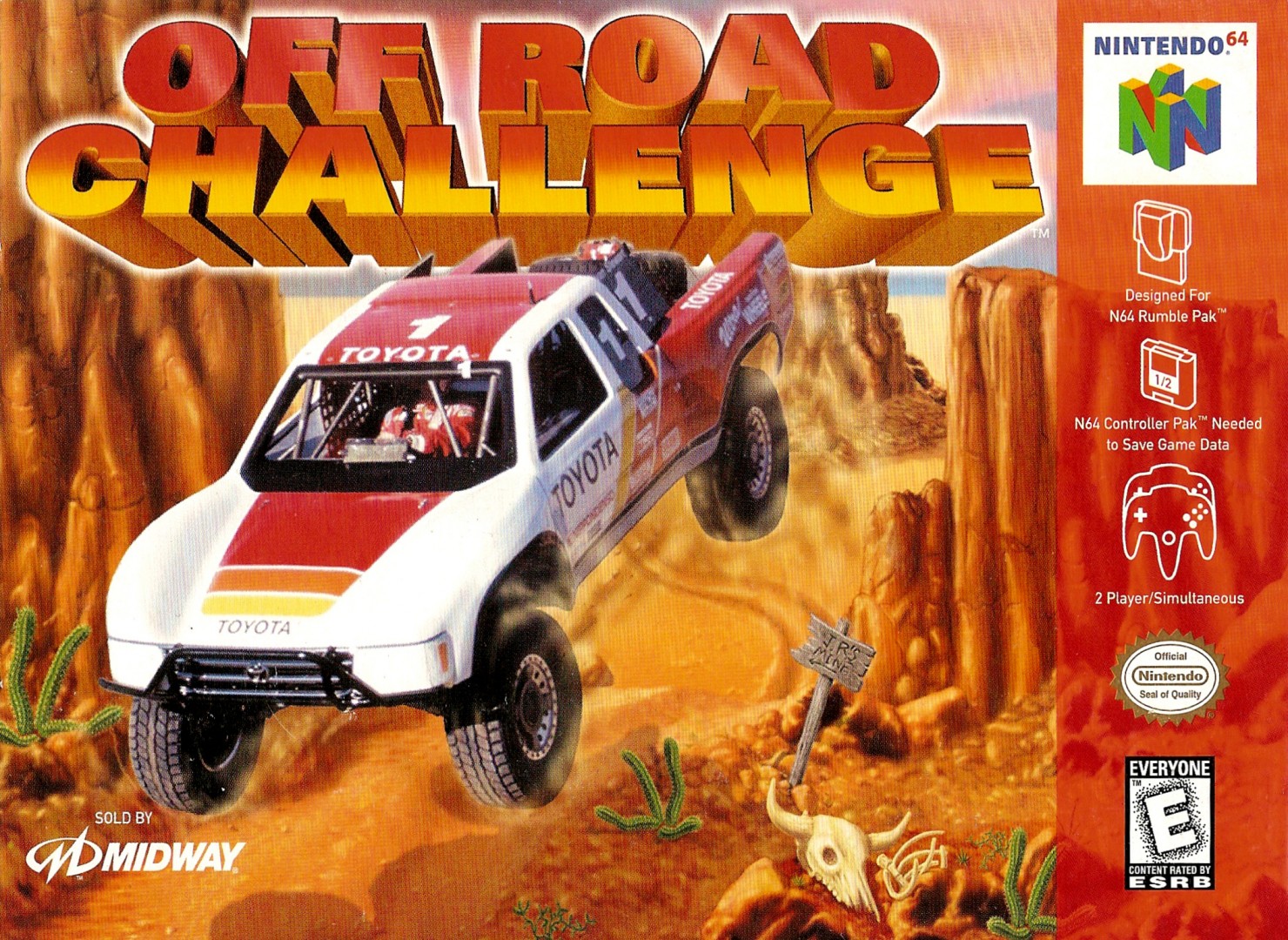 Off Road Challenge (1998) cover art