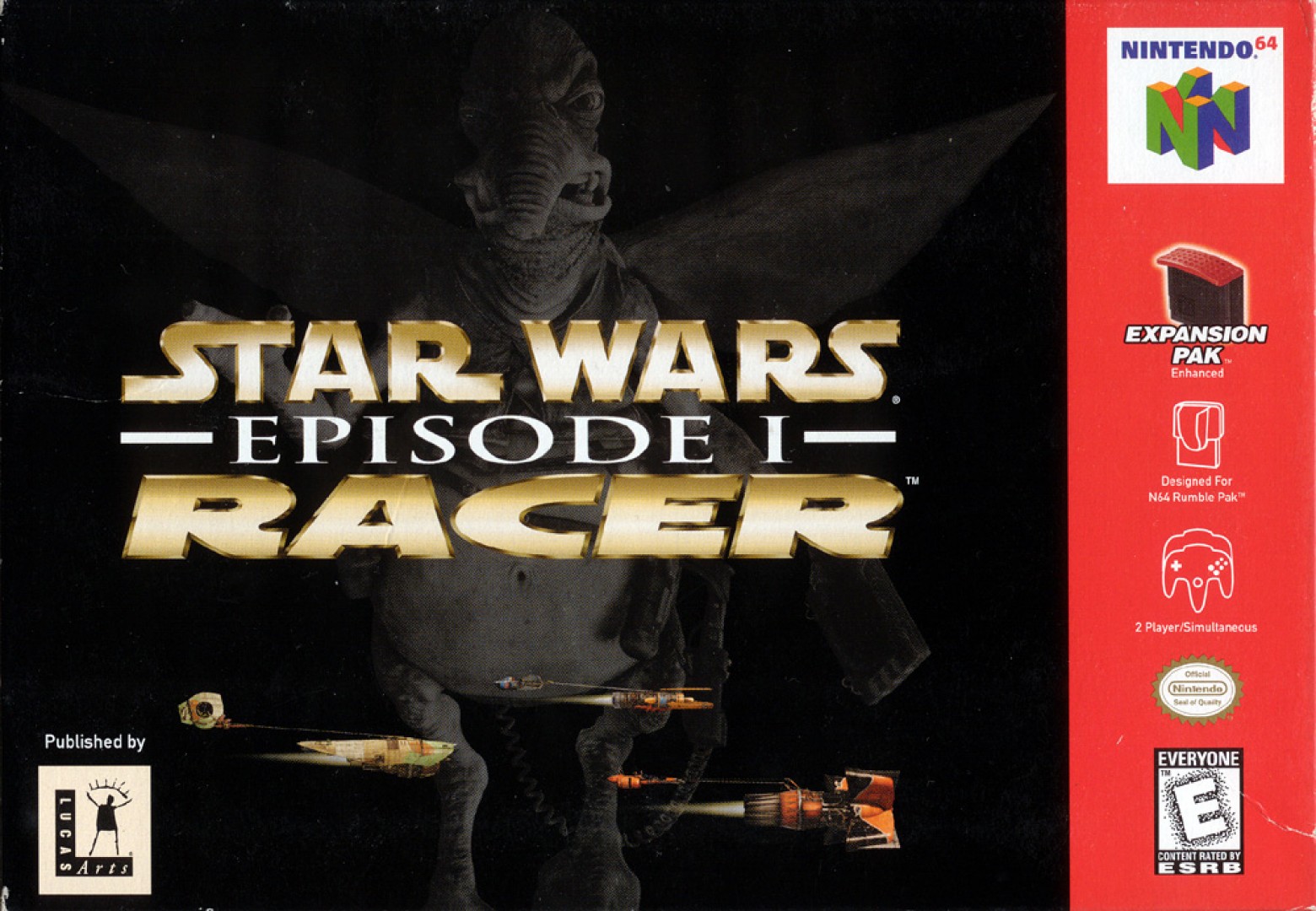 Star Wars Episode I: Racer (1999) cover art