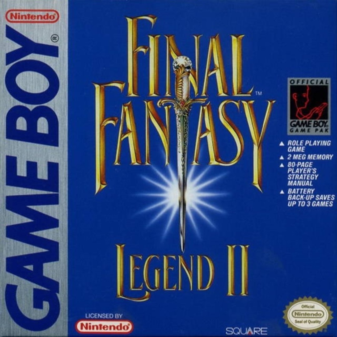Final Fantasy Legend II (1991) cover art