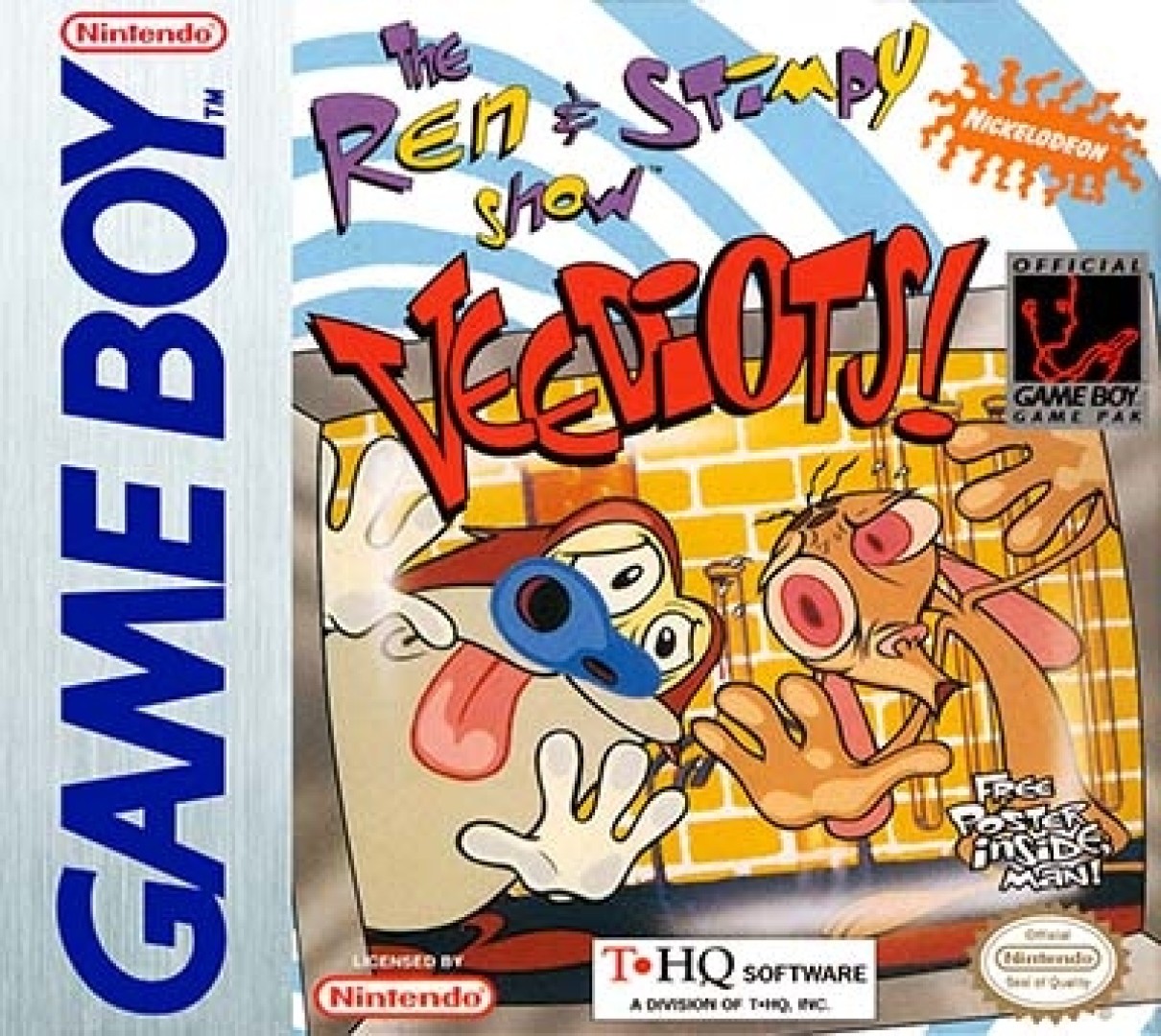 The Ren & Stimpy Show - Veediots! (1993) cover art