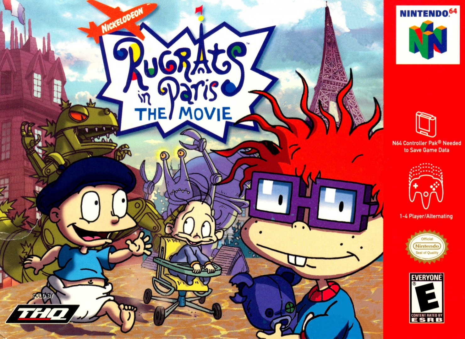 Rugrats in Paris: The Movie (2000) cover art