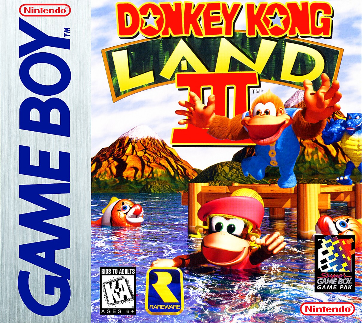 Donkey Kong Land III (1997) cover art