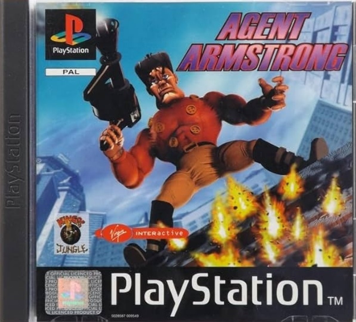 Agent Amstrong (1997) cover art