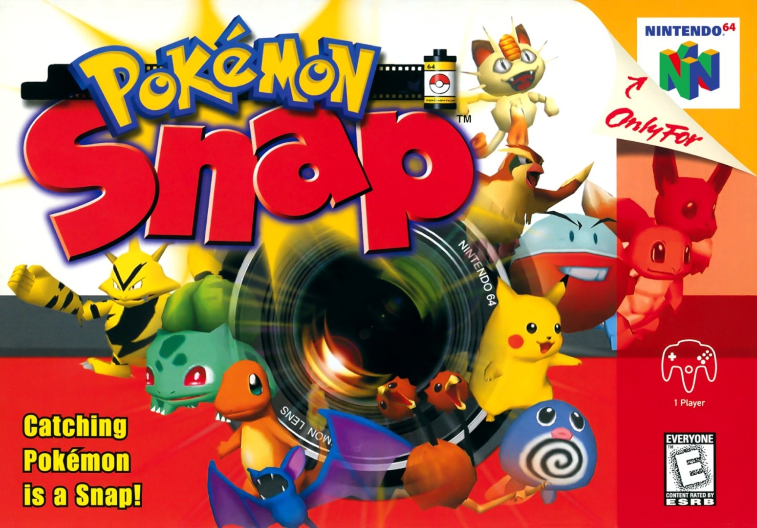 PokÃ©mon Snap (1999) cover art