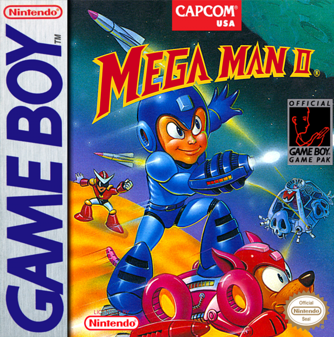 Mega Man II (1992) cover art