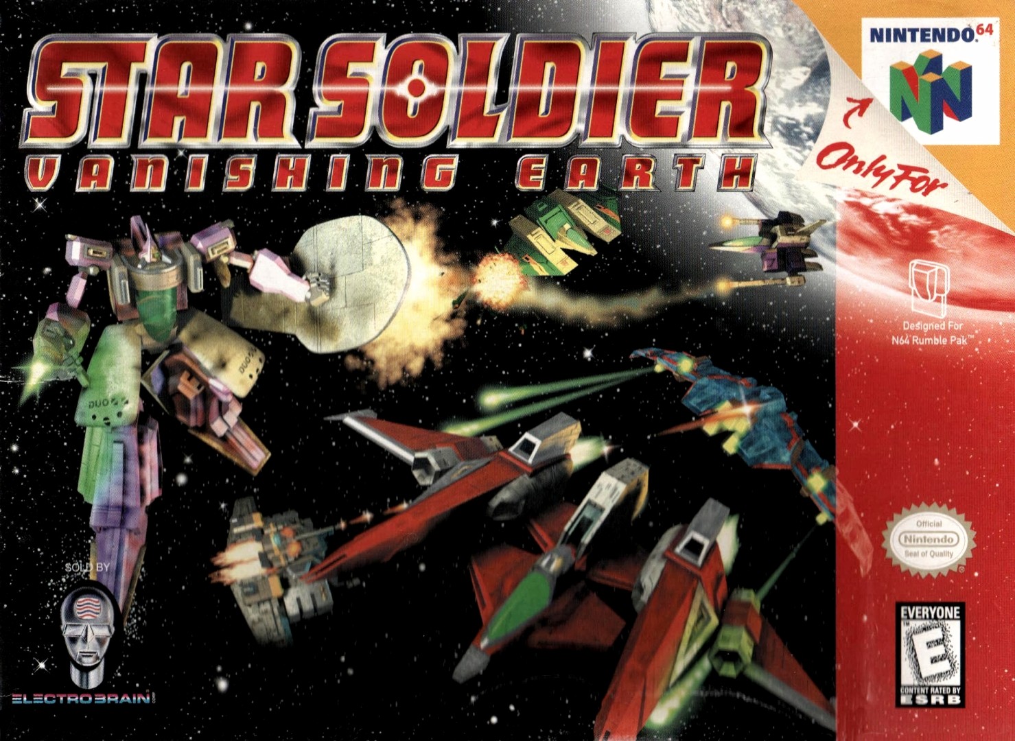 Star Soldier: Vanishing Earth (1998) cover art