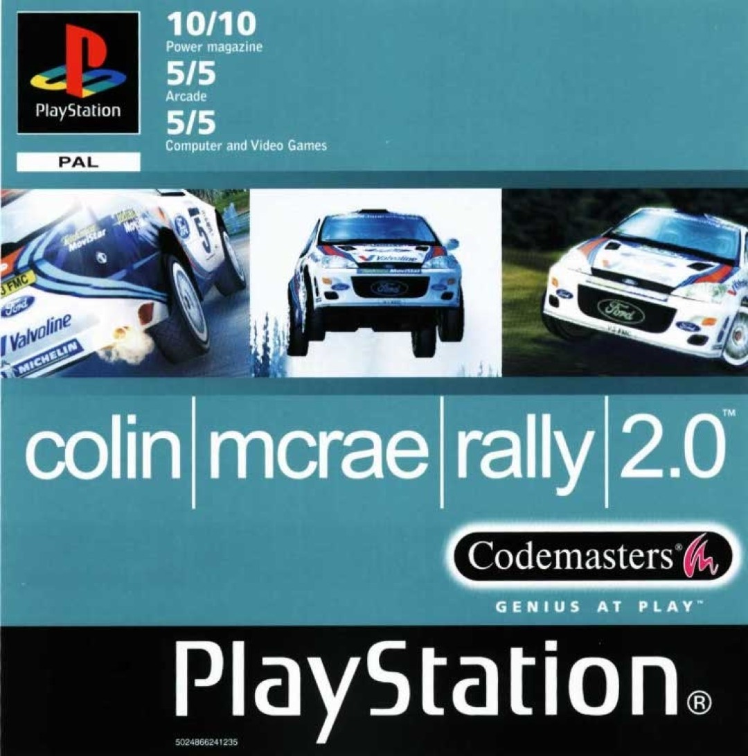 Colin McRae Rally 2.0 (2000) cover art