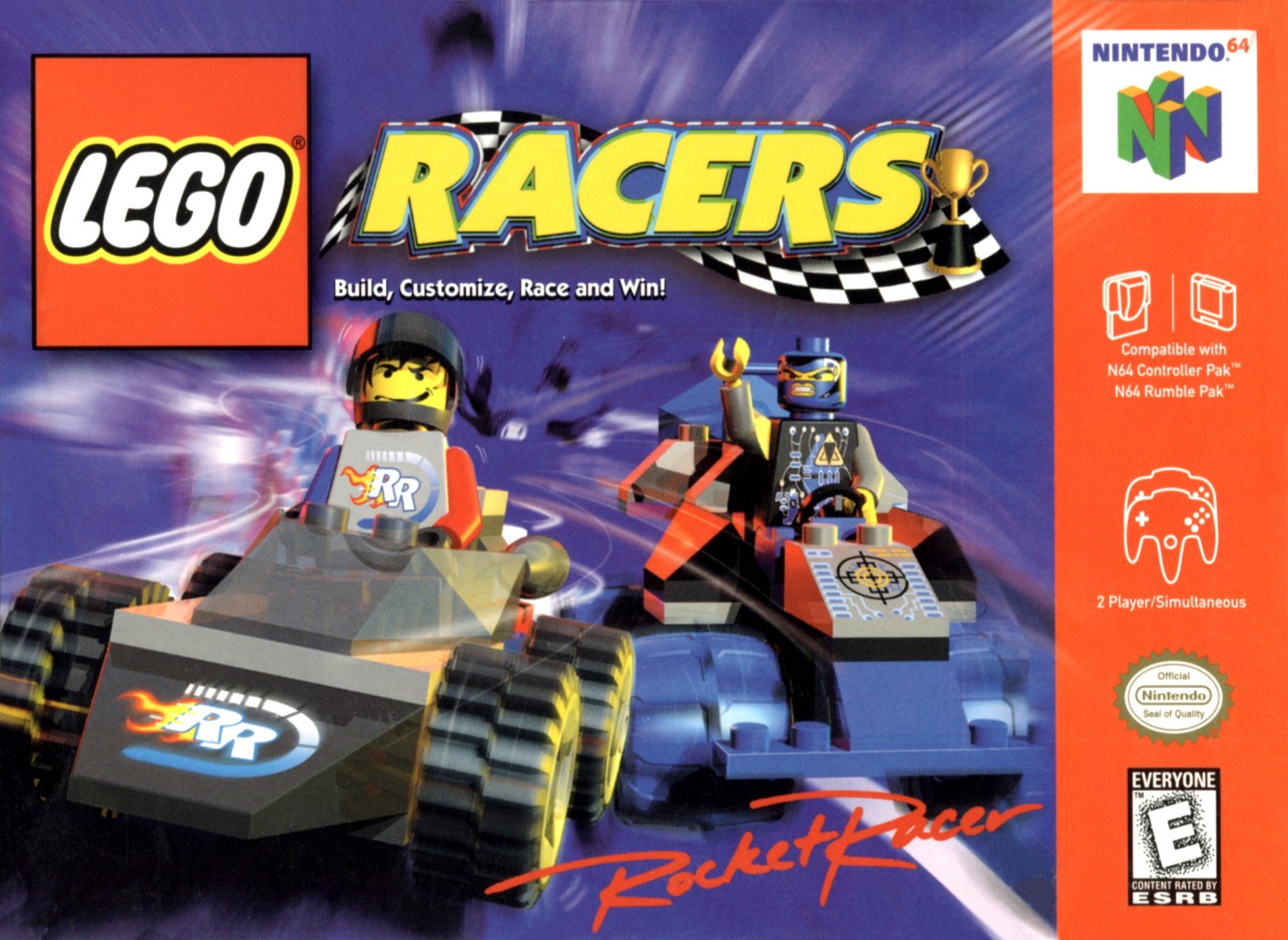 LEGO Racers (1999) cover art