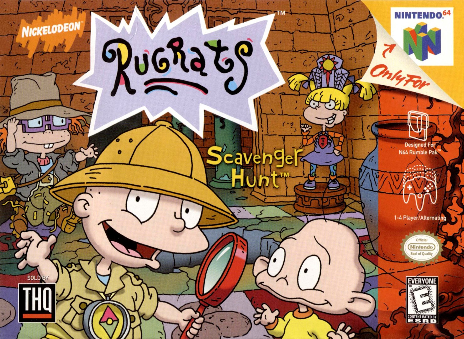 Rugrats: Scavenger Hunt (1999) cover art