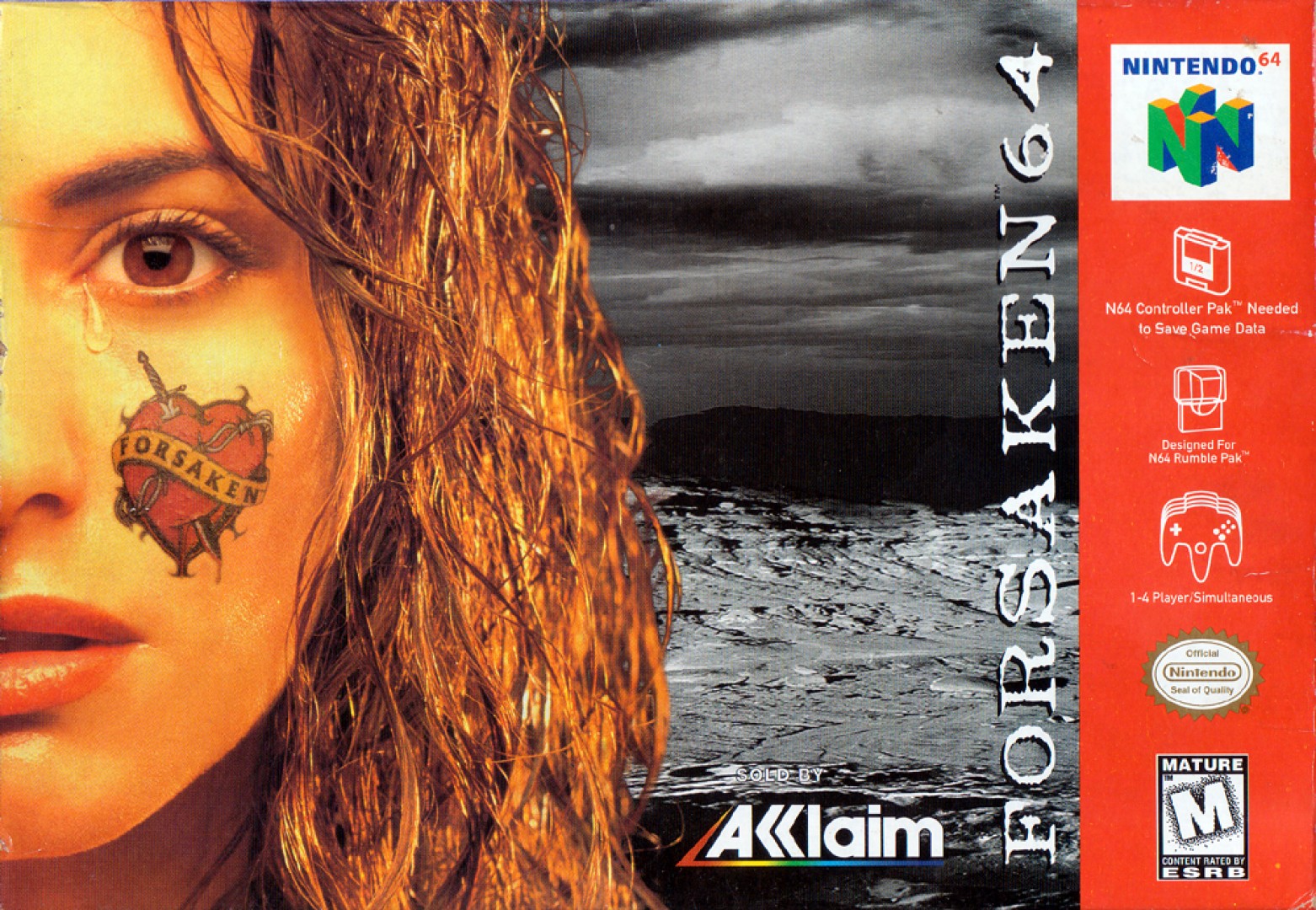 Forsaken 64 (1998) cover art