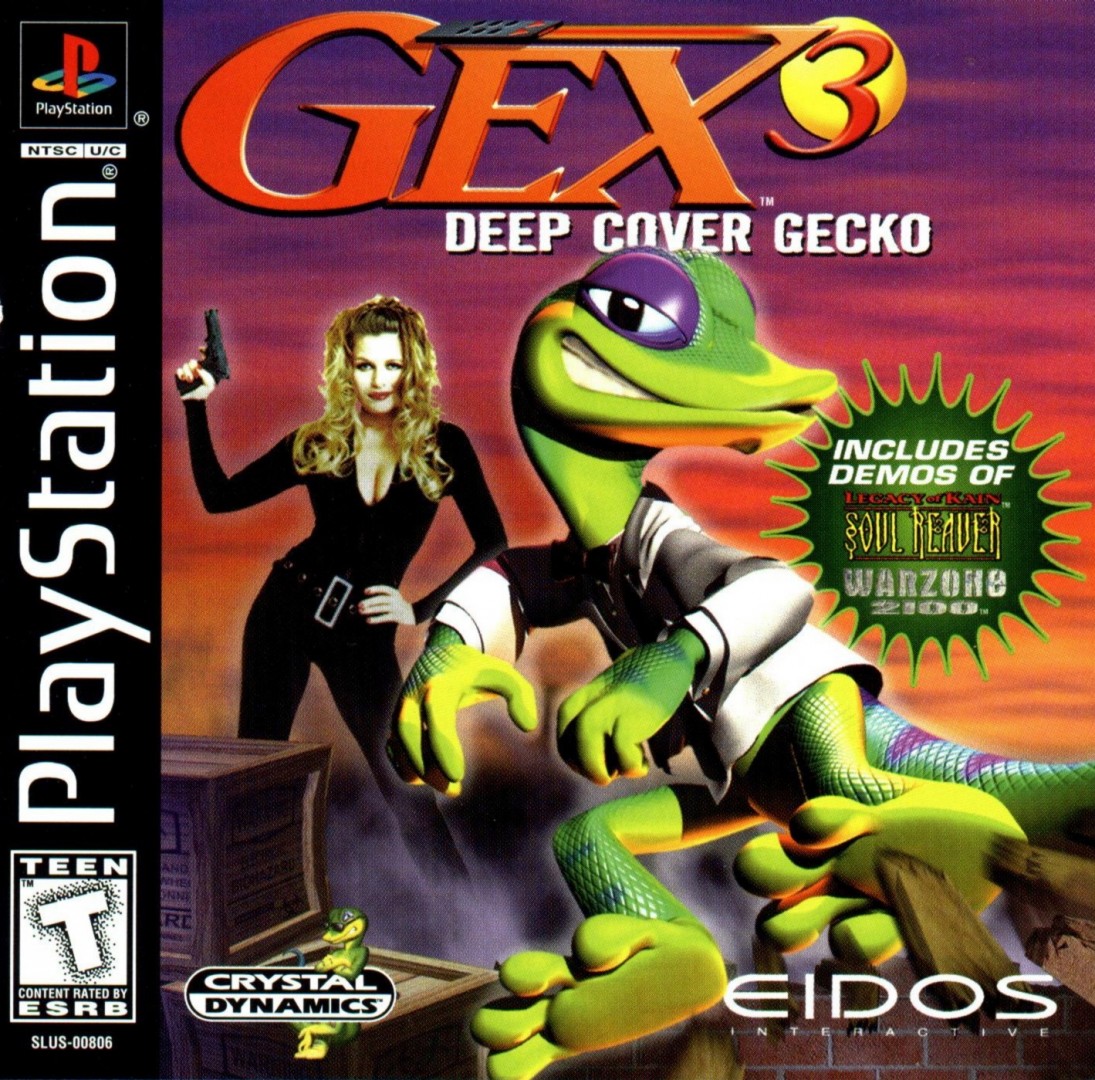 Gex 3: Deep Cover Gecko (1999) cover art