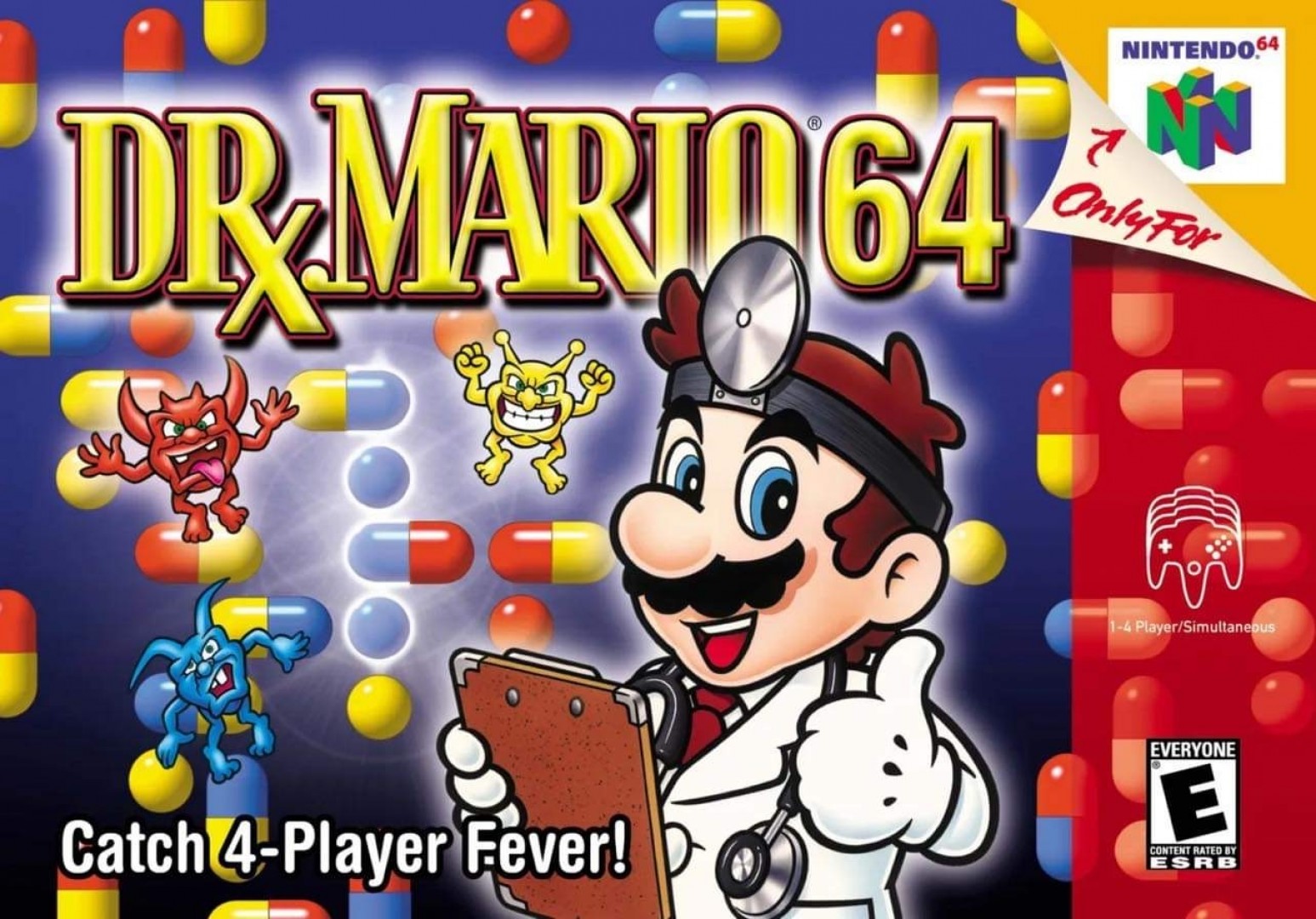 Dr. Mario 64 (2001) cover art
