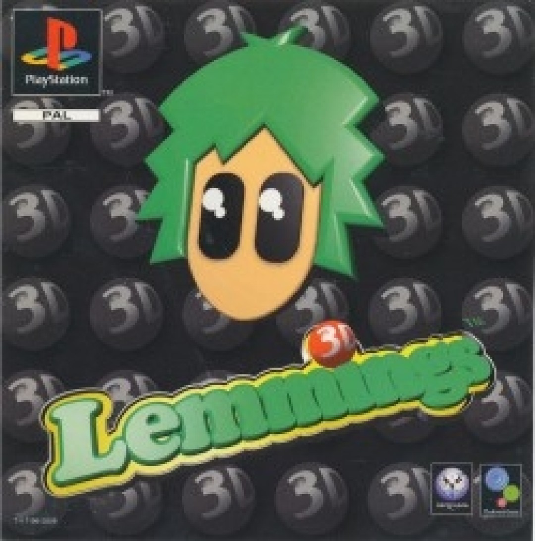 Lemmings 3D (1995) cover art