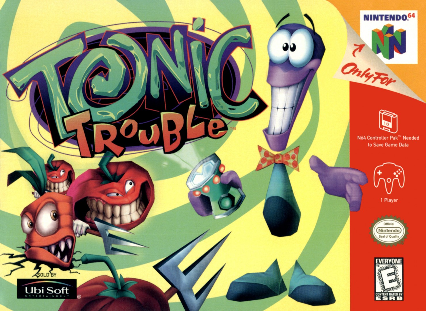 Tonic Trouble (1999) cover art