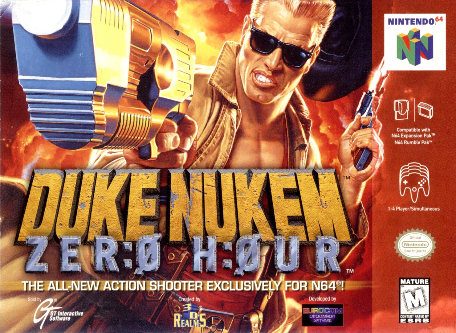 Duke Nukem: Zero Hour (1999) cover art