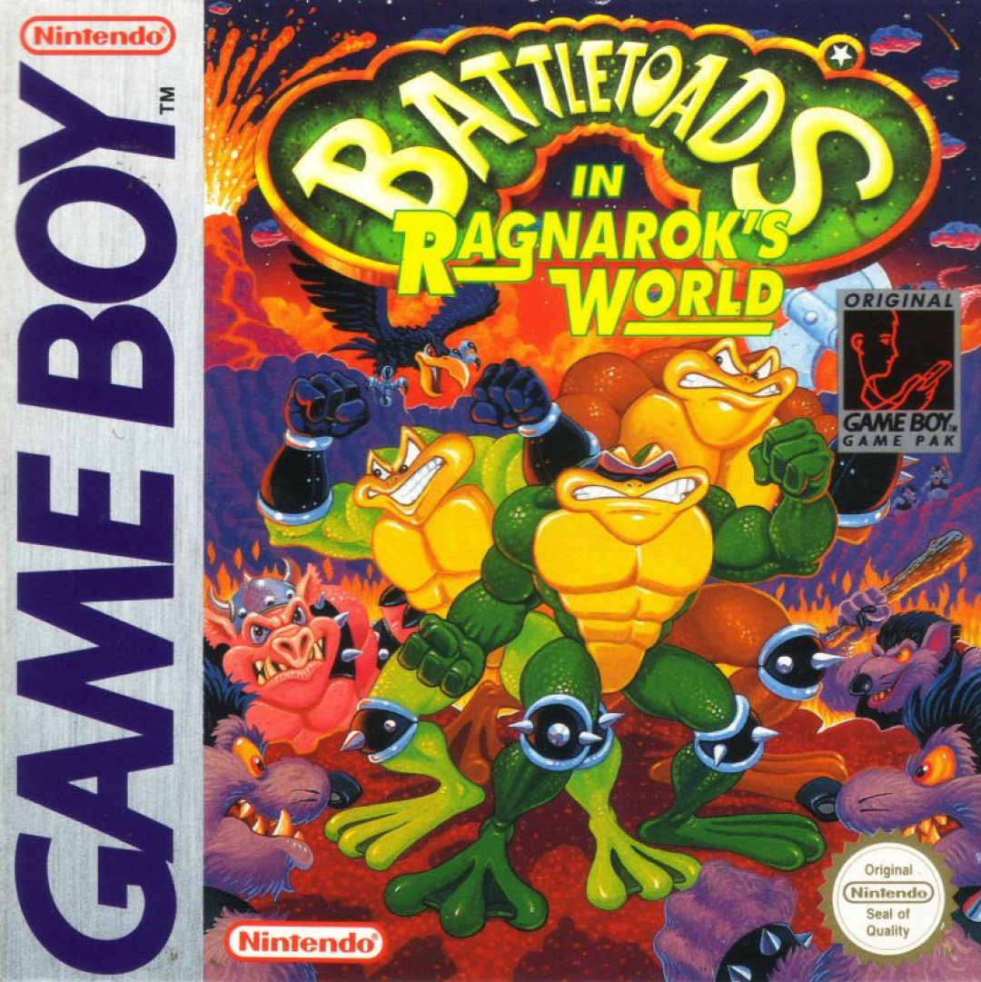 Battletoads in Ragnarok's World (1993) cover art
