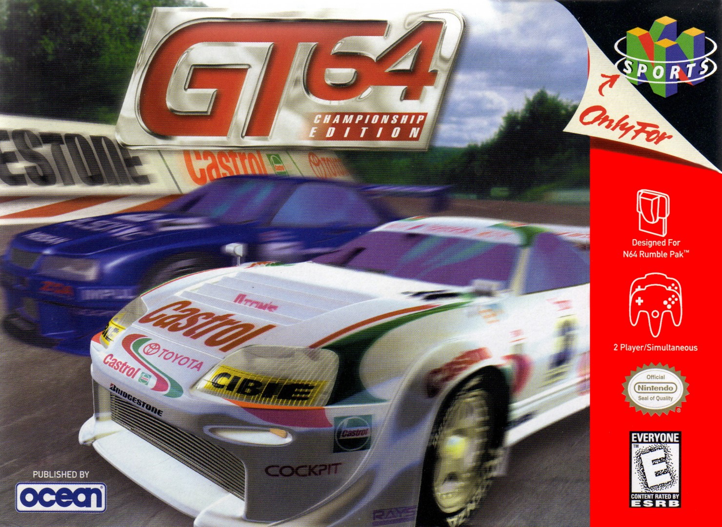 GT 64: Championship Edition (1998) cover art