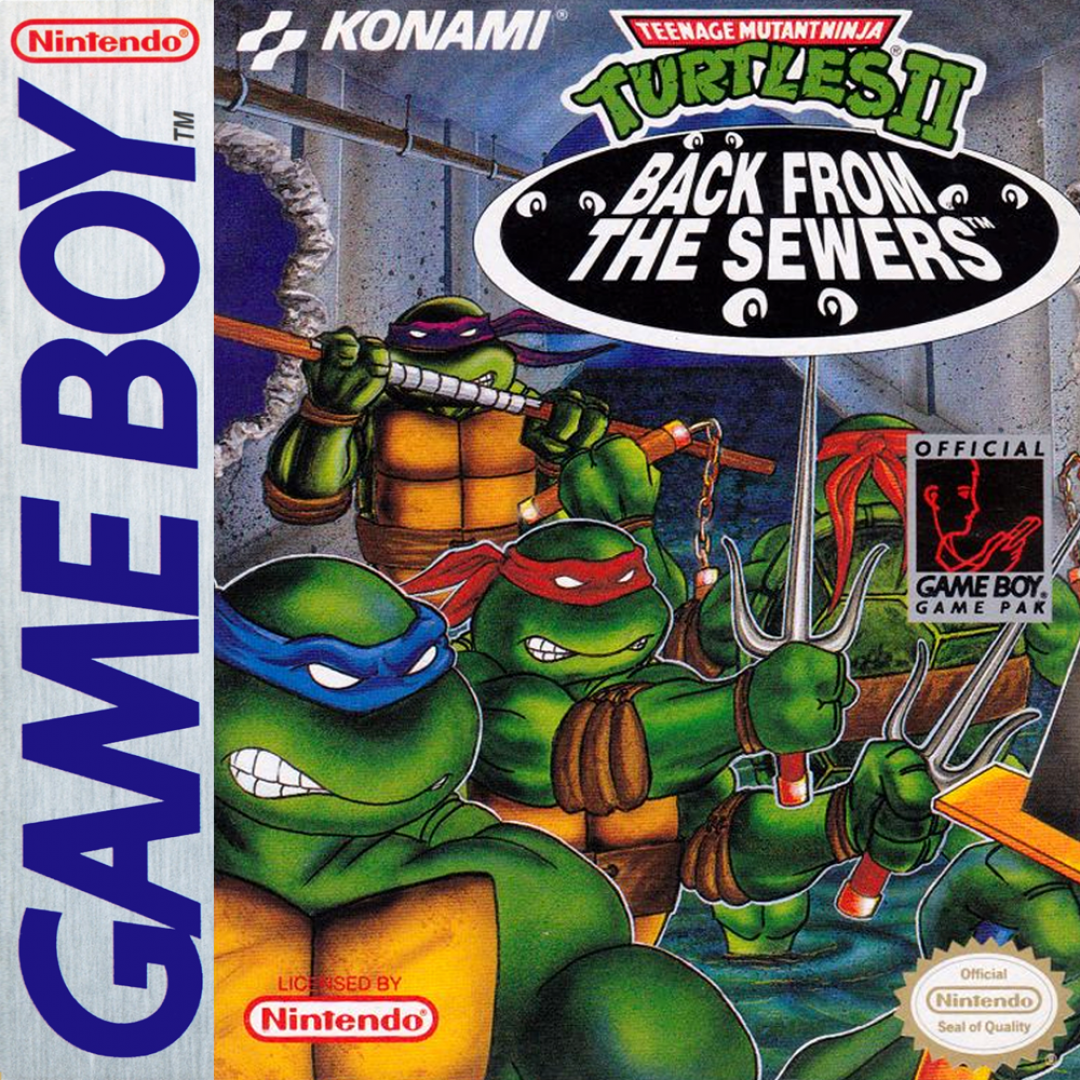 Teenage Mutant Ninja Turtles II: Back from the Sewers (1991) cover art