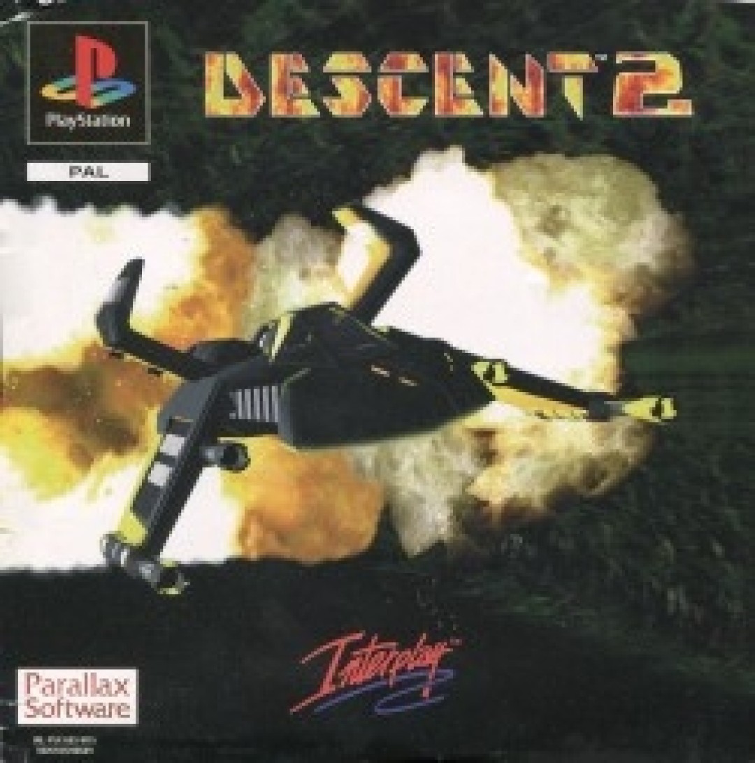 Descent 2 (1997) cover art