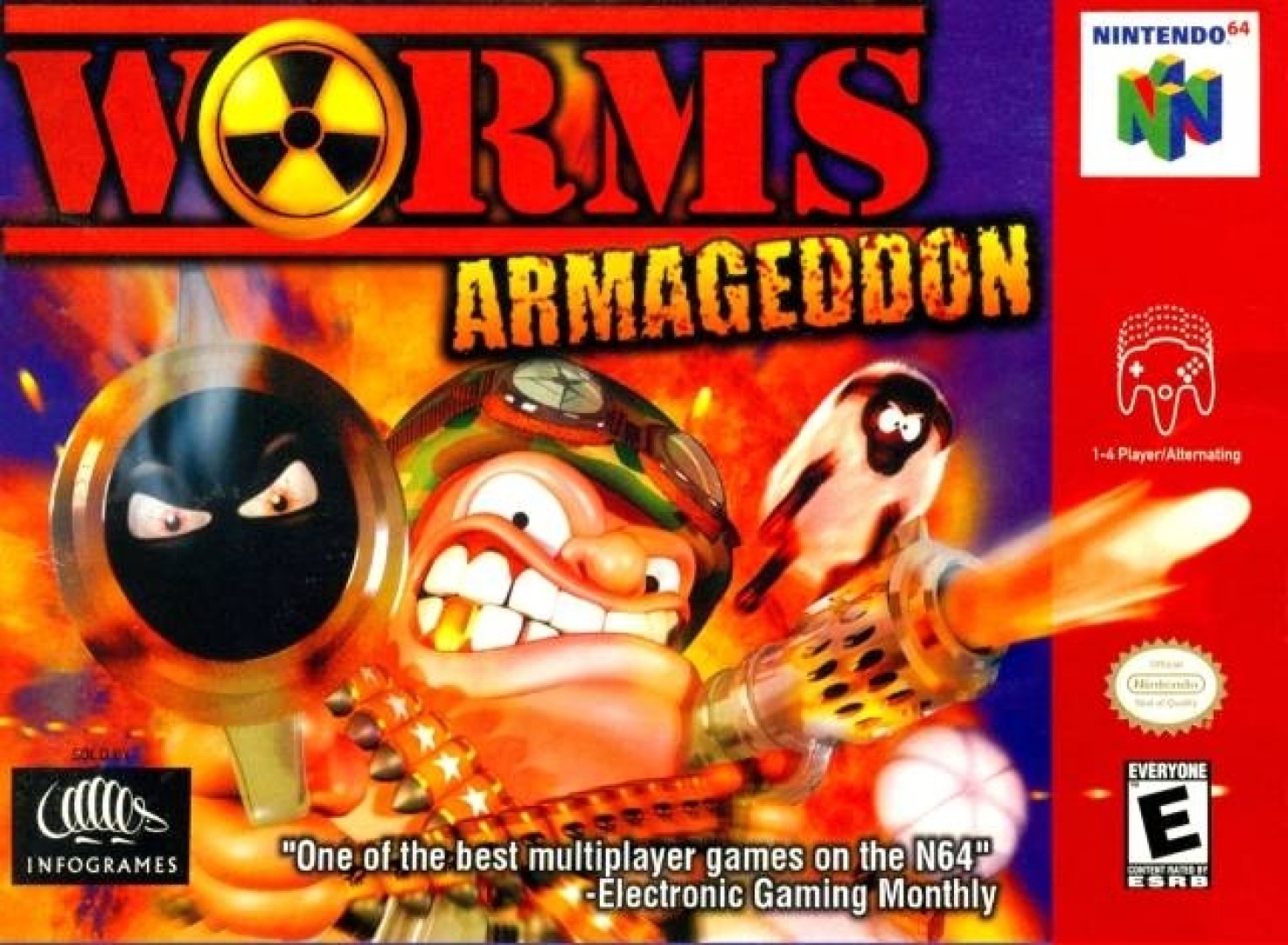 Worms Armageddon (1999) cover art