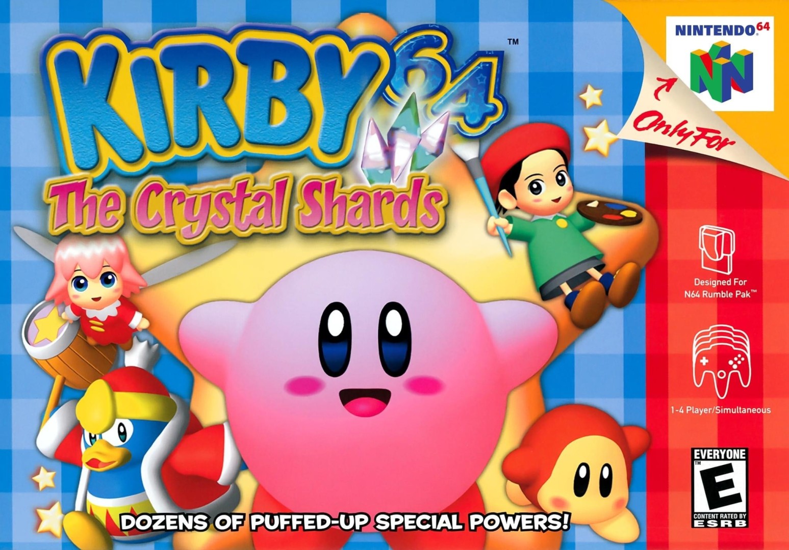 Kirby 64: The Crystal Shards (2000) cover art