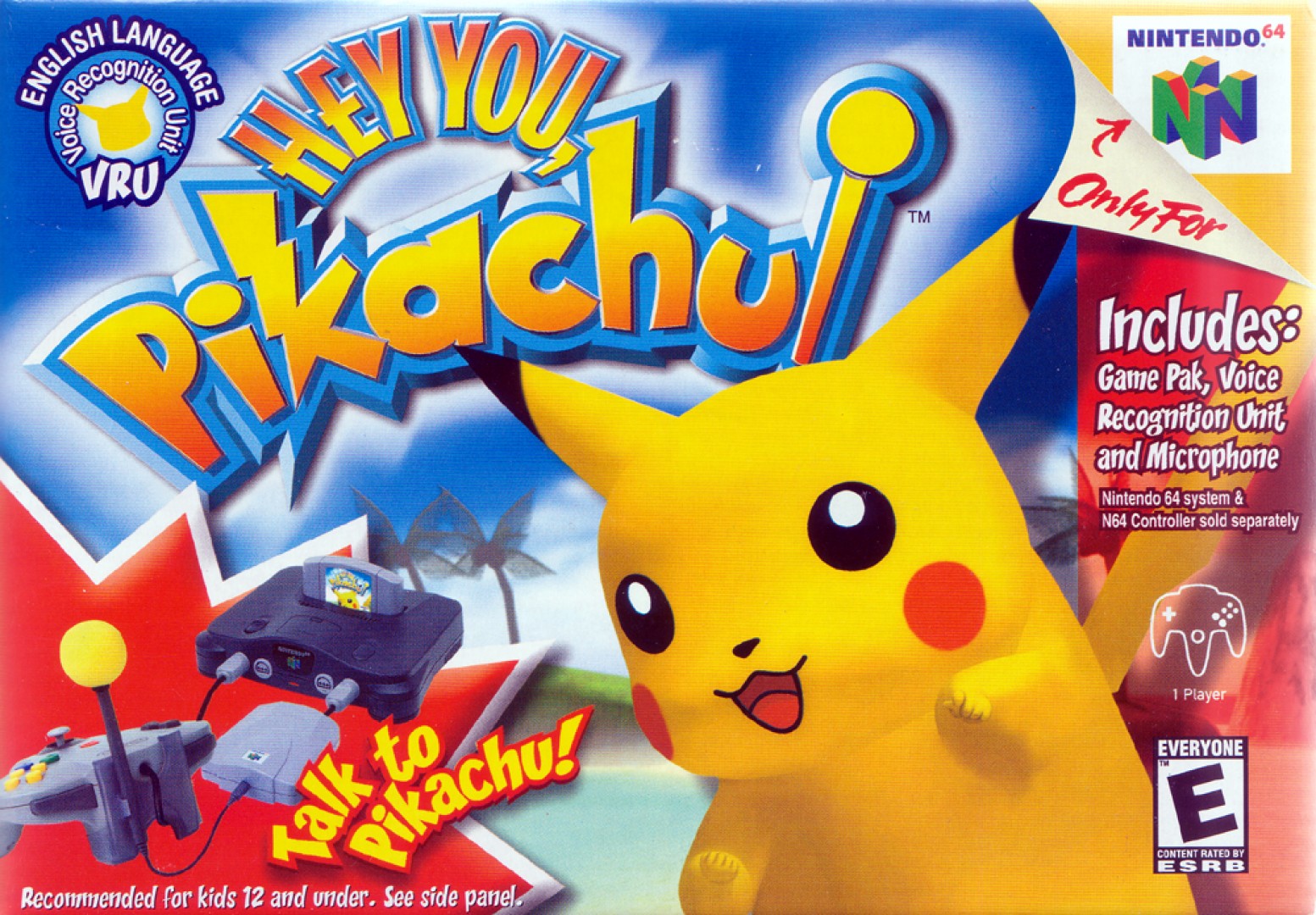 Hey You, Pikachu! (2000) cover art