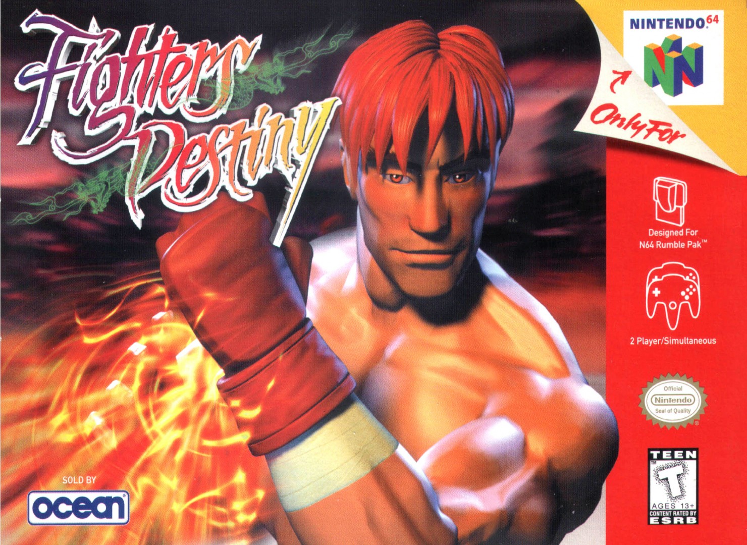 Fighters Destiny (1998) cover art