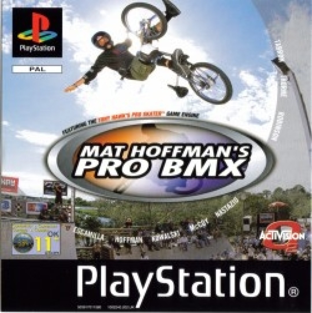 Mat Hoffman's Pro BMX (2001) cover art