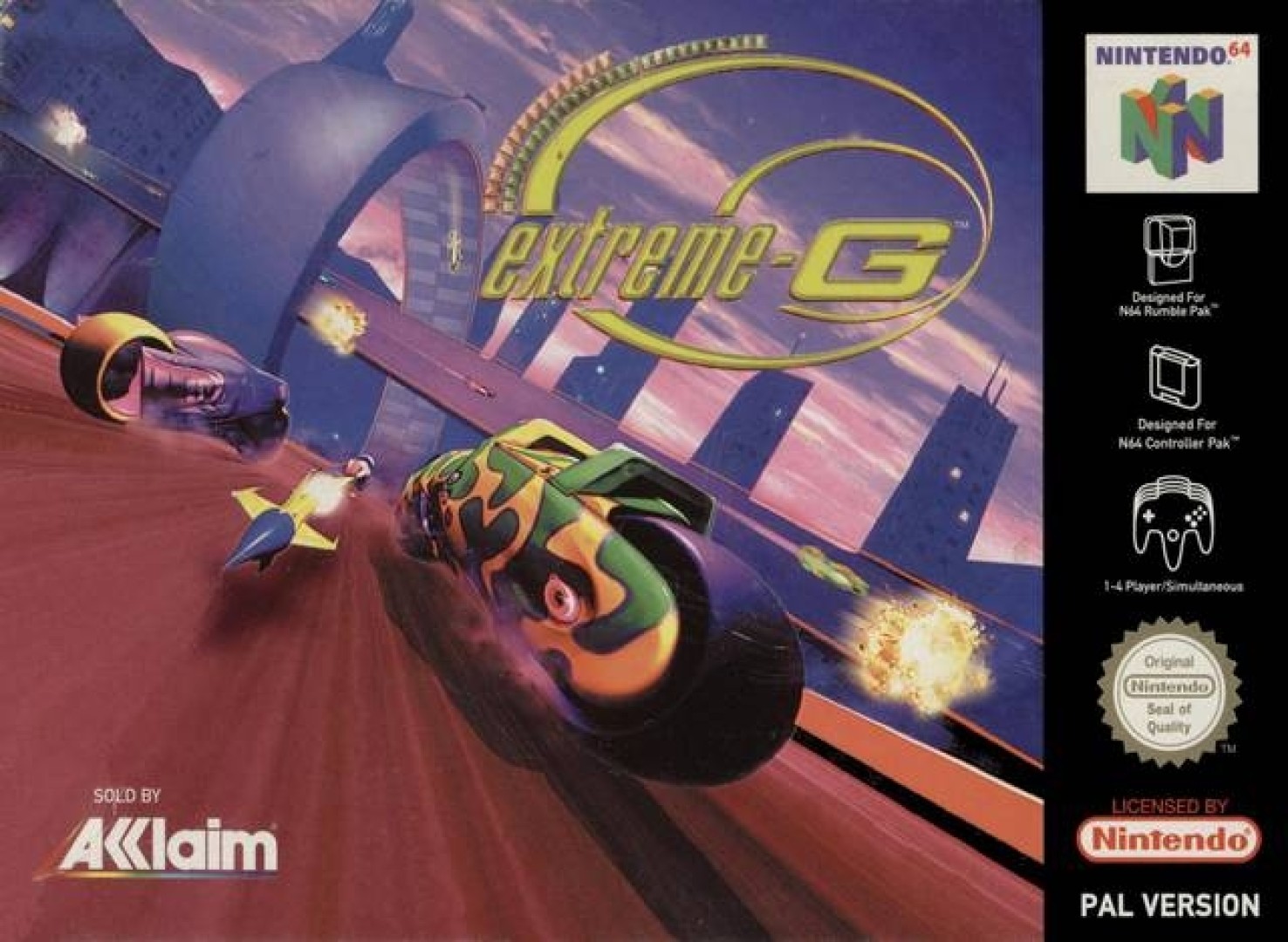 Extreme-G (1997) poster