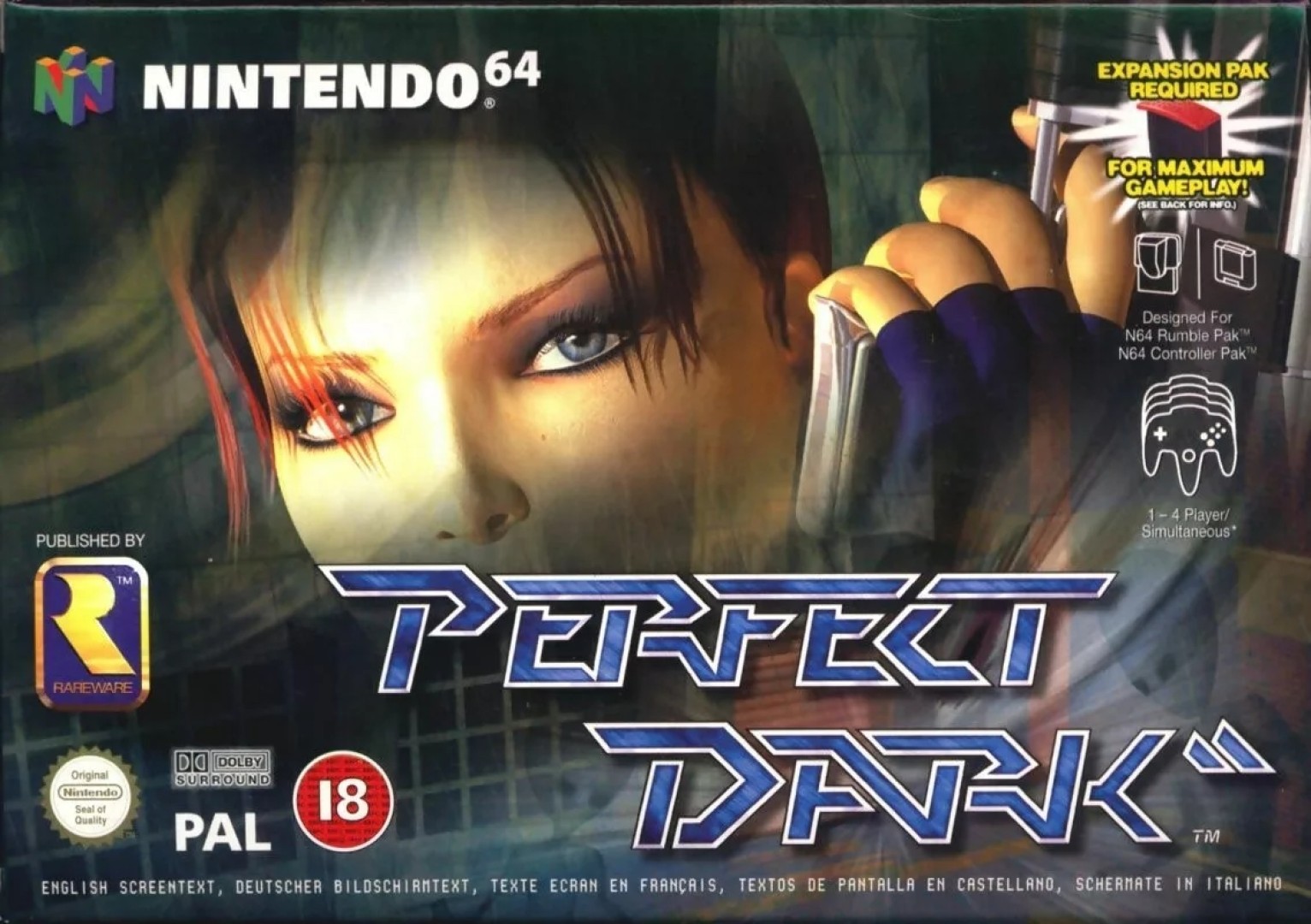 Perfect Dark (2000) cover art
