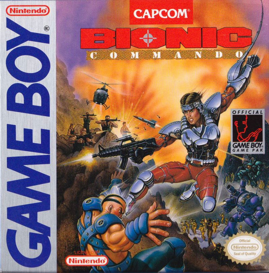 Bionic Commando (1992) cover art