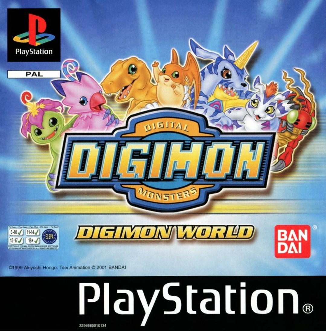 Digimon World (2001) cover art